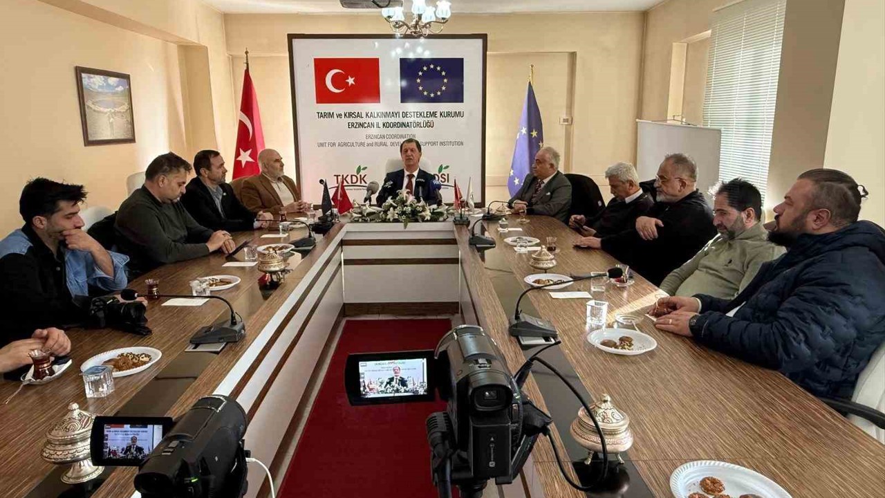 TKDK Erzincan’dan 2025’te 560 milyon TL’lik yatırım
