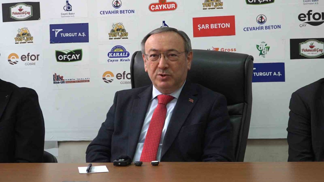 Yusuf Ziya Alim: "2025 yılında 160 bin ton kuru çay olarak üretim yapıldı"
