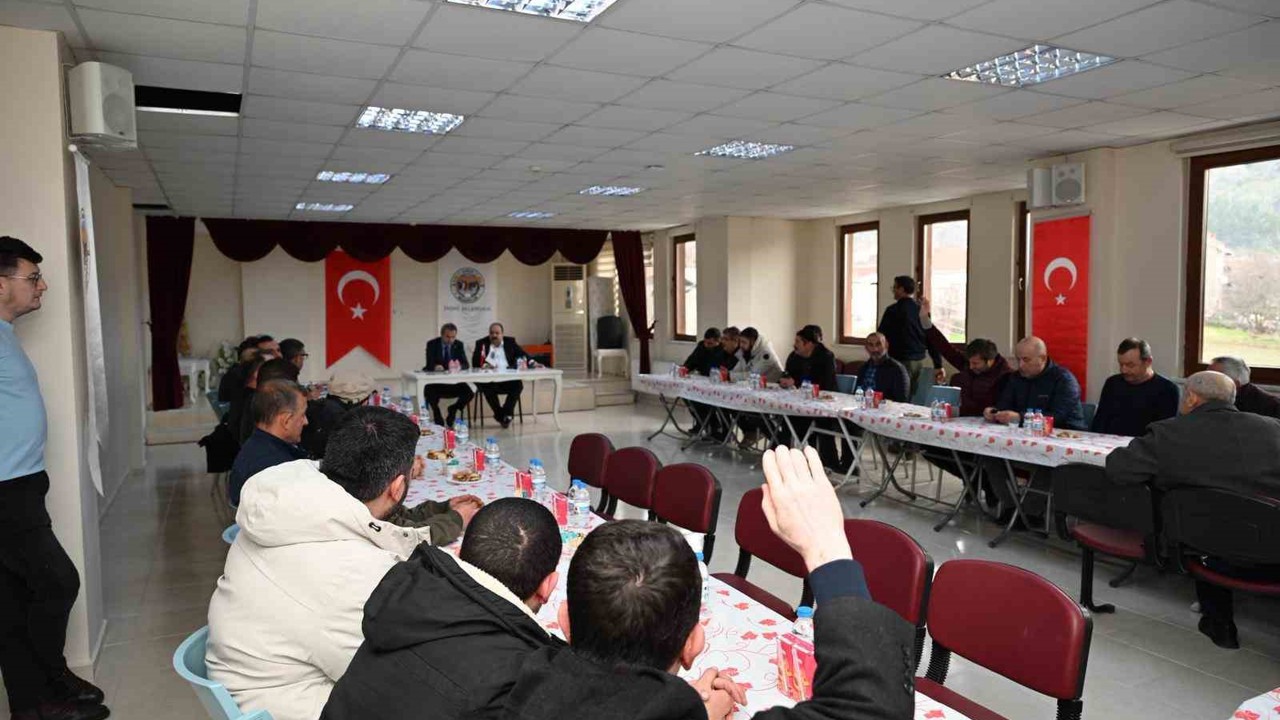 İnönü’de tarım ve sulama odaklı istişare toplantısı gerçekleştirildi
