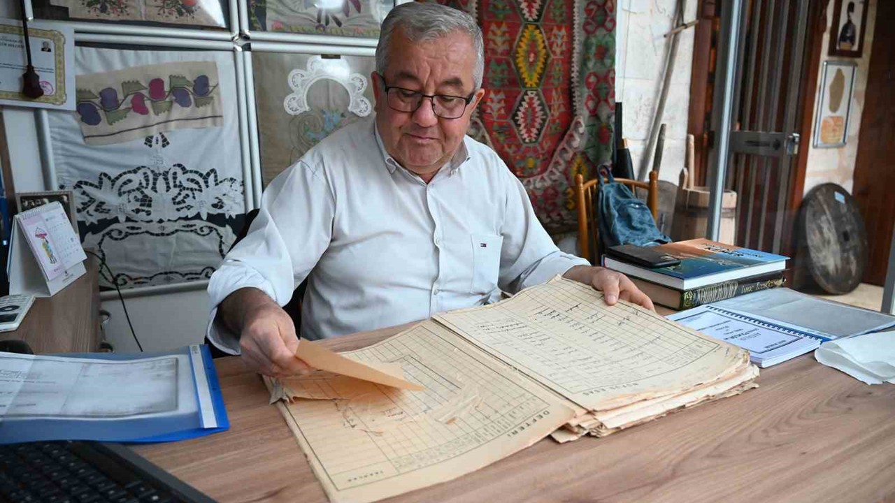 Kemer’in ilk köy kütüğü kitabı dijital ortama aktarılıyor
