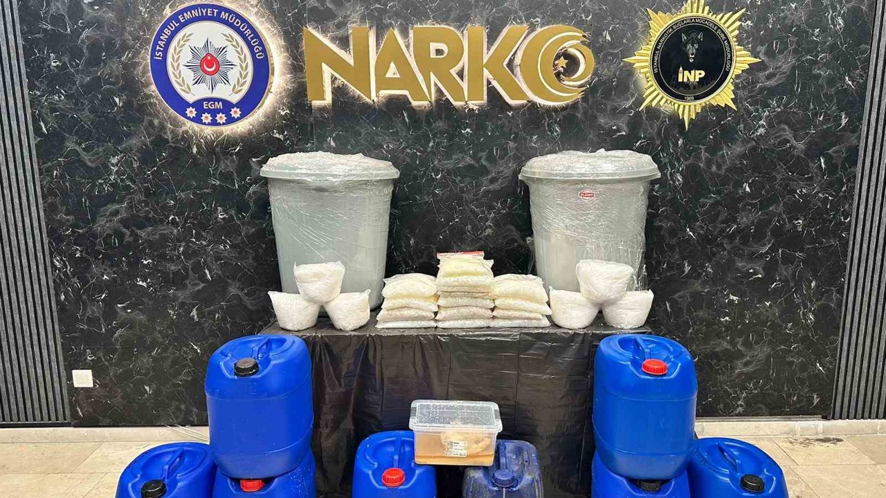 İstanbul’da 240 kilo uyuşturucu madde ele geçirildi: 4 gözaltı
