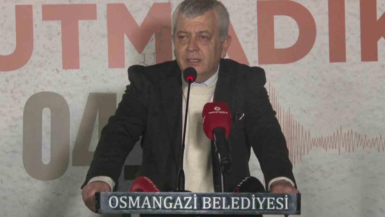 6 Şubat depremi unutulmadı, Osmangazi’de anma töreni düzenlendi
