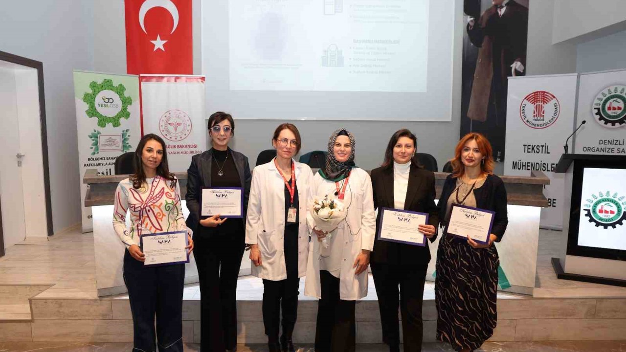 Denizli OSB’de rahim ağzı kanseri farkındalık semineri gerçekleşti
