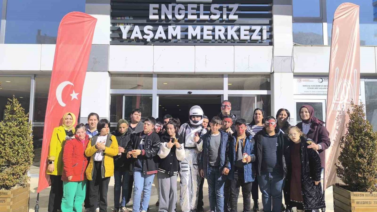 Mardin Büyükşehir Belediyesinden özel gereksinimli bireylere uzay yolculuğu
