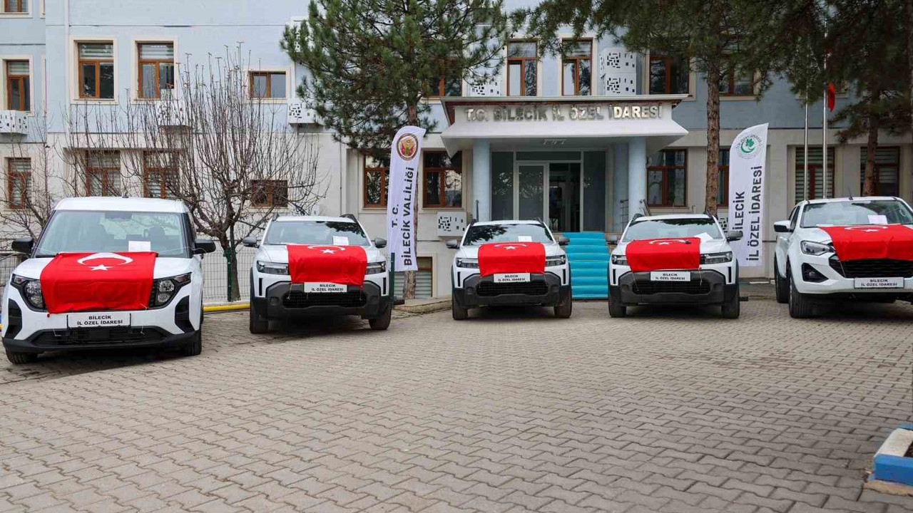 Bilecik İl Özel İdaresi araç filosunu güçlendiriyor
