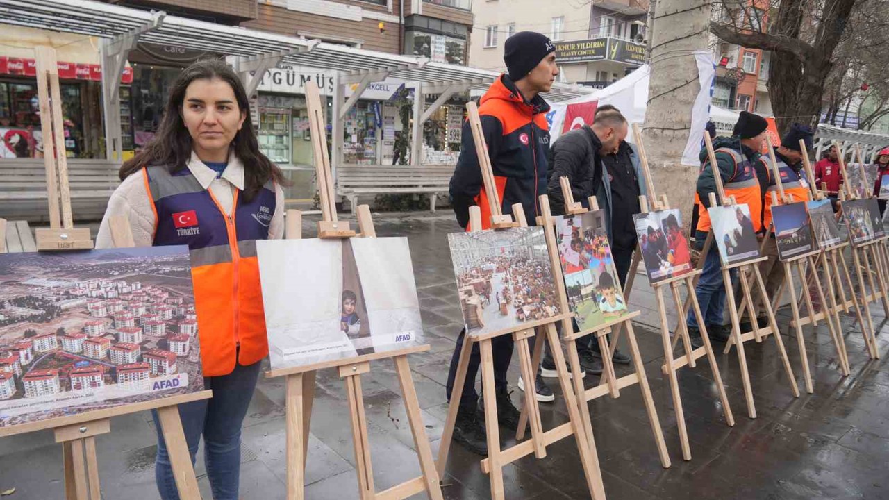 6 Şubat Niğde’de fotoğraf sergisiyle anıldı
