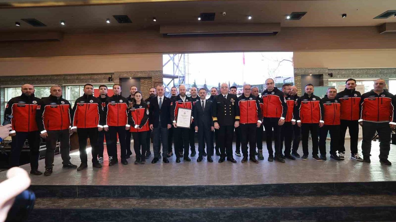 Kocaeli’nin arama kurtarma gücüne akreditasyon tescili
