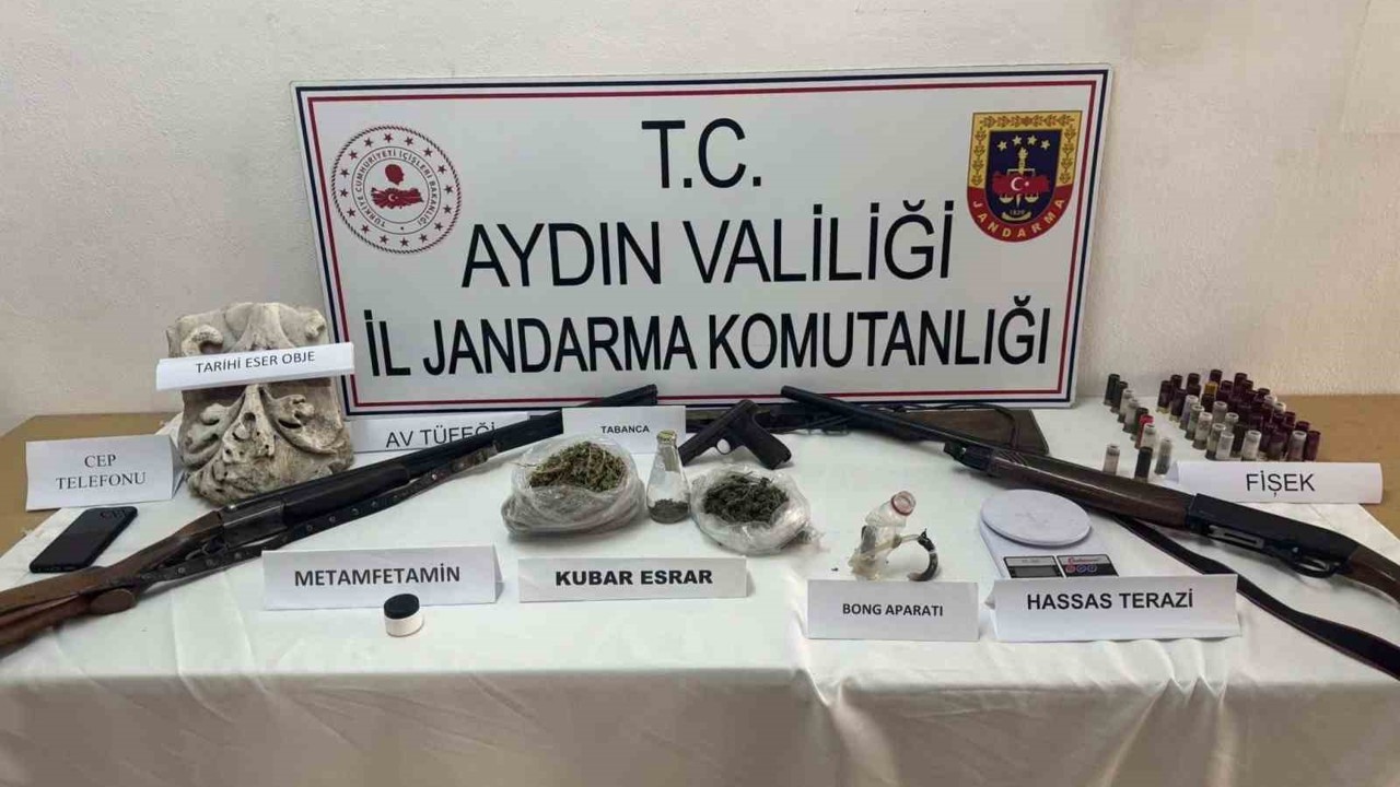Aydın’da narkotik operasyonu
