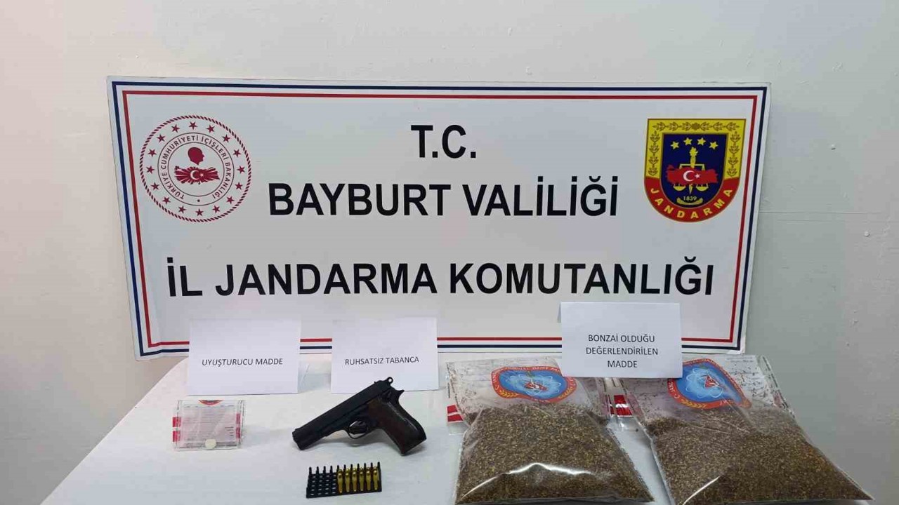 Bayburt’ta jandarma ekiplerinden uyuşturucu operasyonu: 6 şüpheli yakalandı
