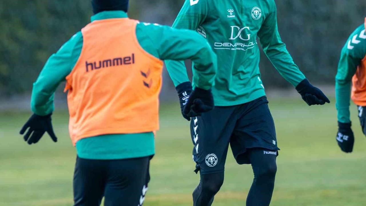 Konyaspor, Göztepe maçı hazırlıklarına başladı
