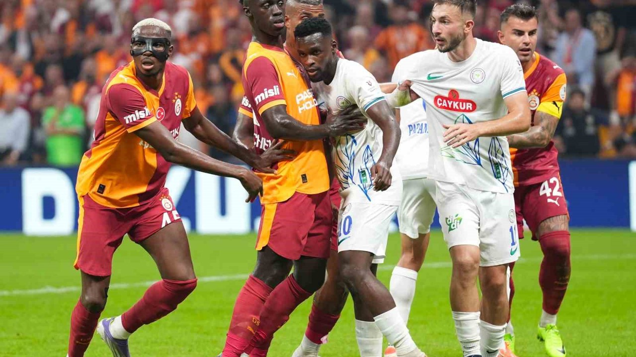 Galatasaray, Çaykur Rizespor deplasmanında
