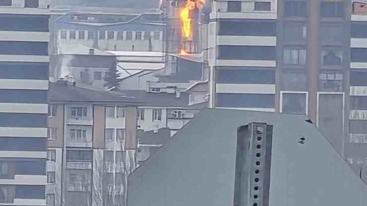 Tokat kereste fabrikasının silosunda yangın
