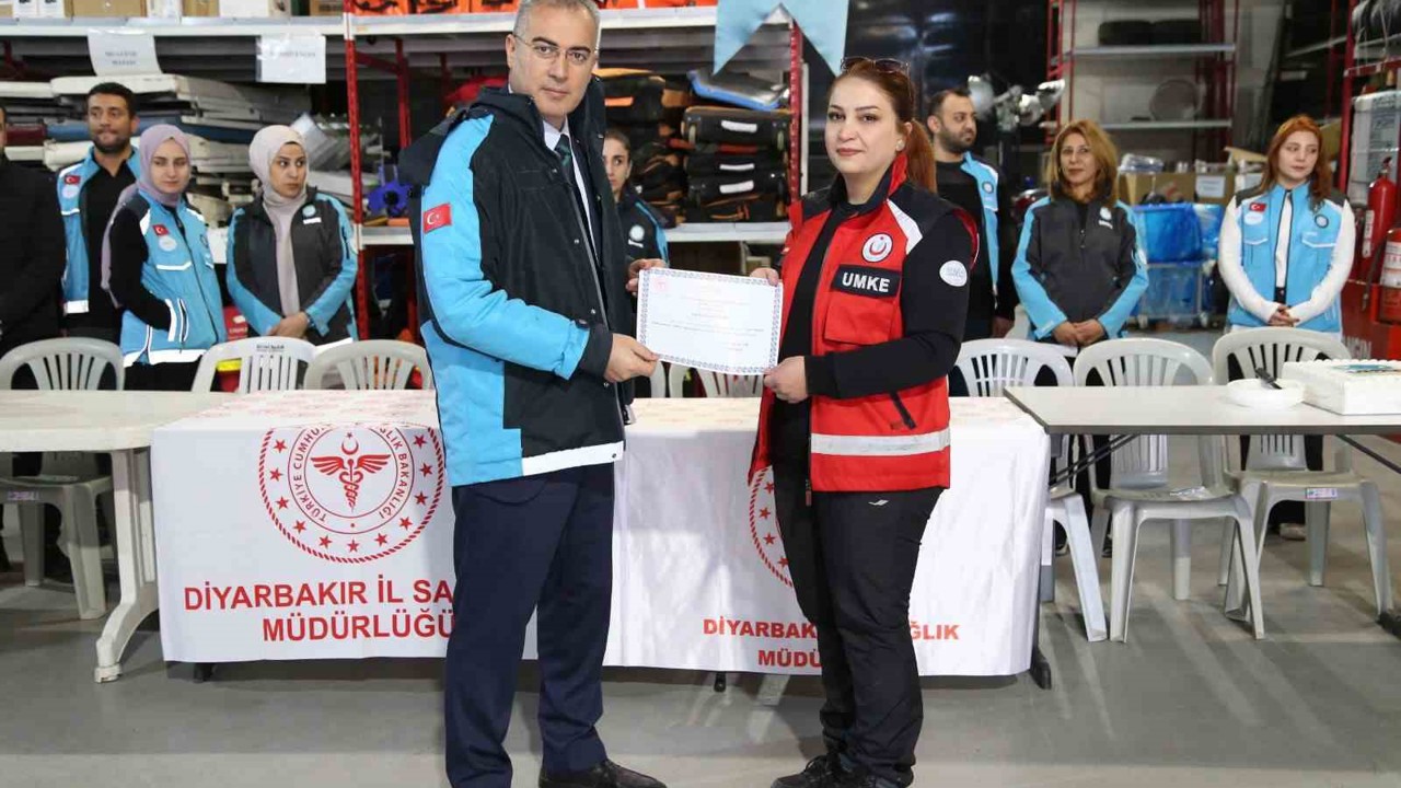 Diyarbakır’da UMKE personel sayısı 623’e yükseldi
