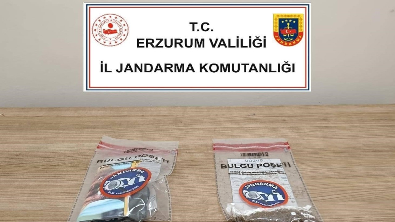 Erzurum’da narkotik operasyona 6 tutuklama
