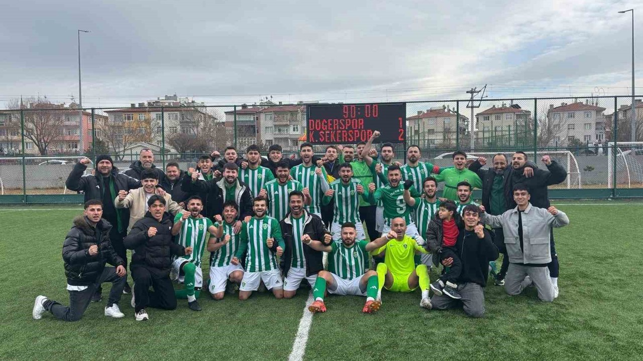 Lider Kayseri Şekerspor hata yapmadı
