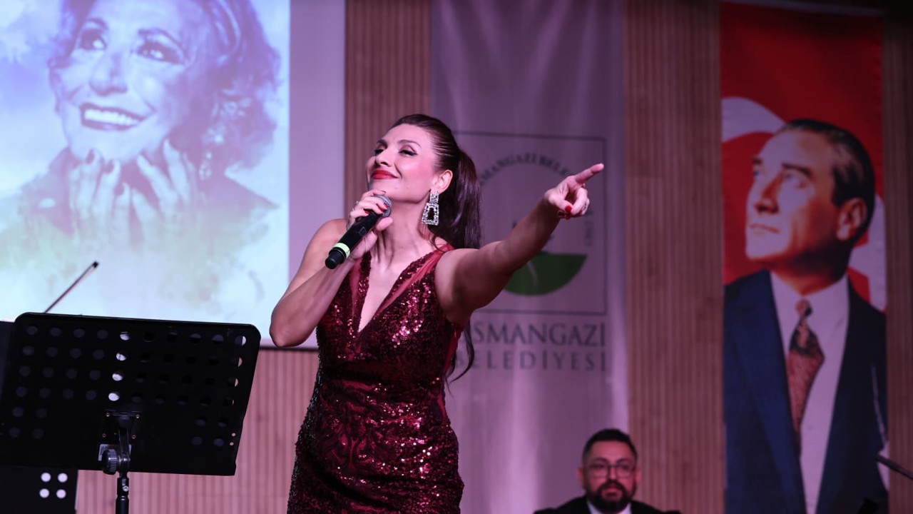 Müzeyyen Senar Osmangazi’de şarkılarla anıldı
