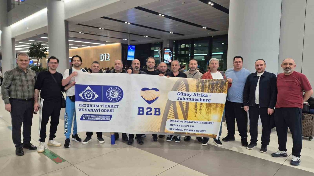 ETSO’nun Güney Afrika temasları başladı: İnşaat ve yapı sektörü Johannesburg’da
