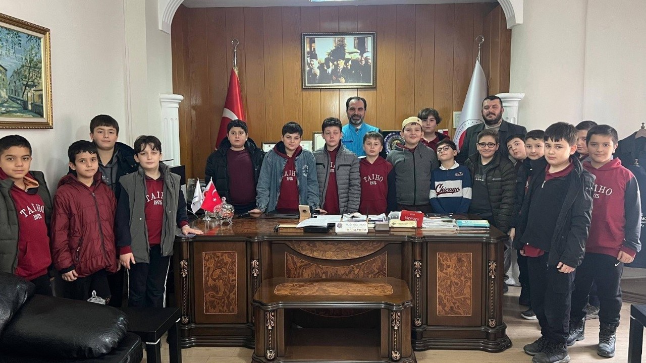 Tavşanlı’da Kur’an Kursu öğrencilerinden örnek destek
