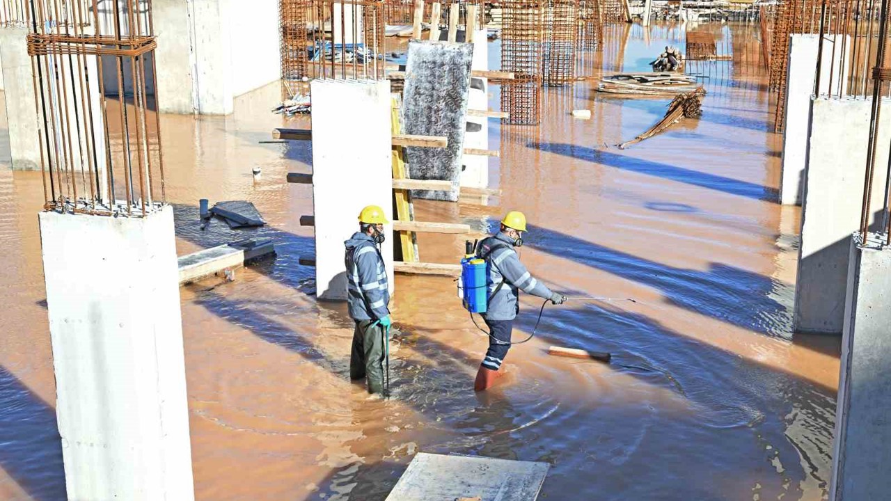 Büyükşehir’den haşere ve vektörlere karşı kış mücadelesi
