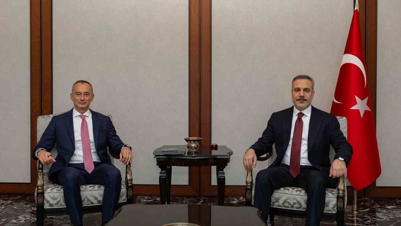 Bakan Fidan, Gazze Yüksek Temsilcisi Mladenov’u kabul etti
