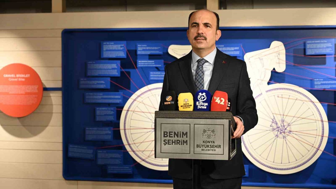 Başkan Altay: "Dünyada Konya’nın bisiklet başkenti olduğu ilgisini oluşturacak etkinlikler planlıyoruz"
