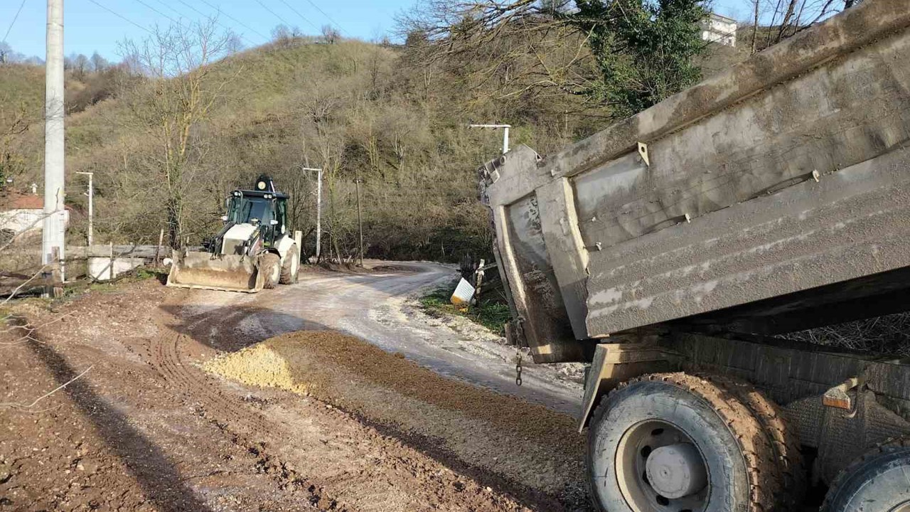 Çalışmalar yaz kış durmadı
