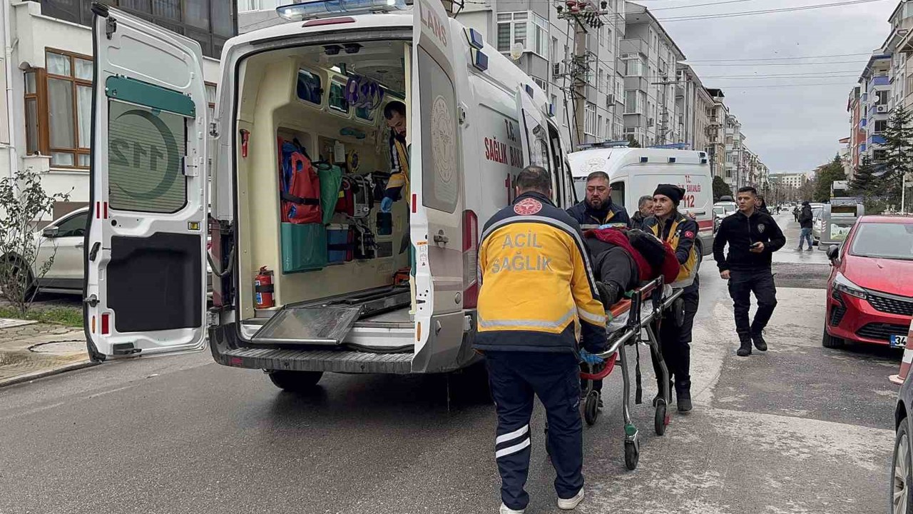 Edirne’de otomobillerin çarpıştığı kaza kamerada
