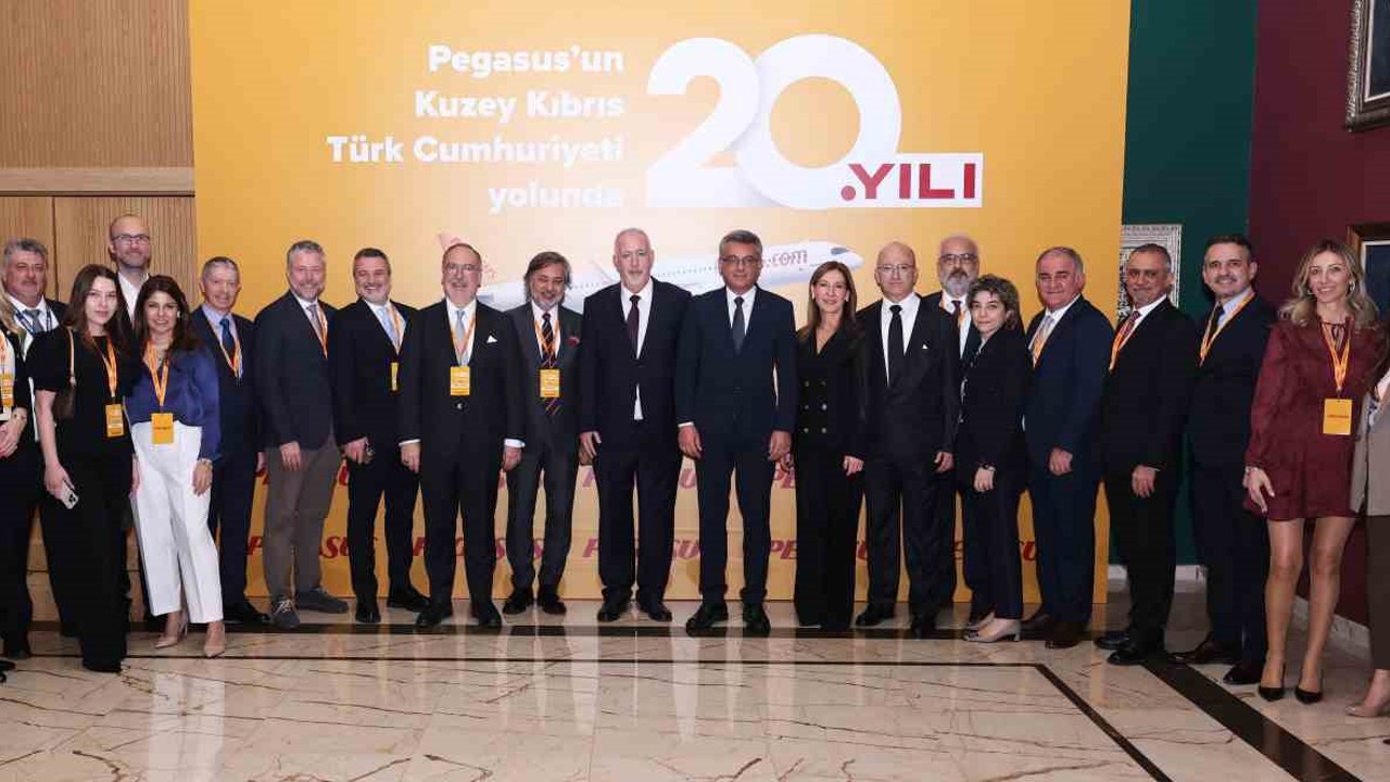 Pegasus’un KKTC uçuşları 20 yaşında
