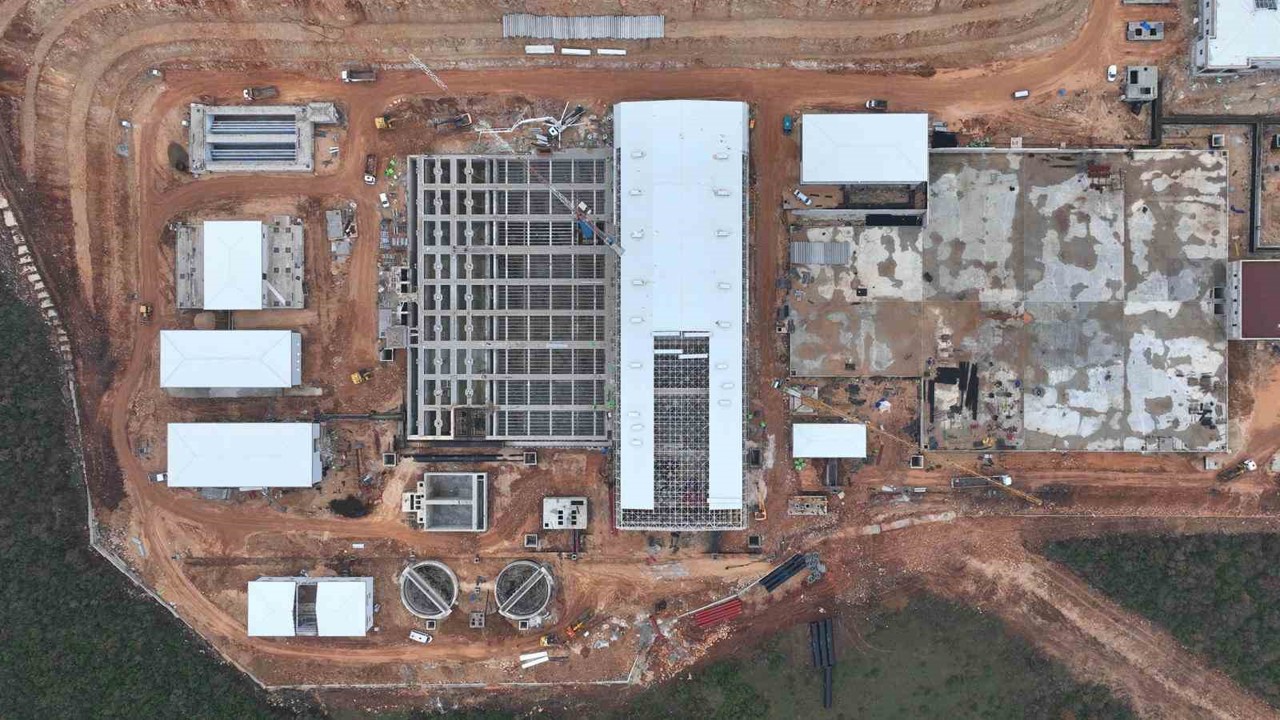 Çınarcık Arıtma Tesisi’nde sona yaklaşıldı
