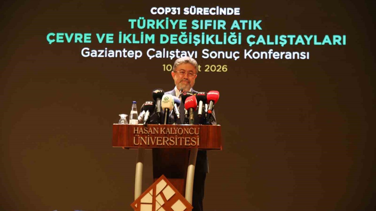 Bakan Yumaklı: "Küresel ölçekte her yıl yaklaşık 2,3 milyar ton gıda israf ediliyor"
