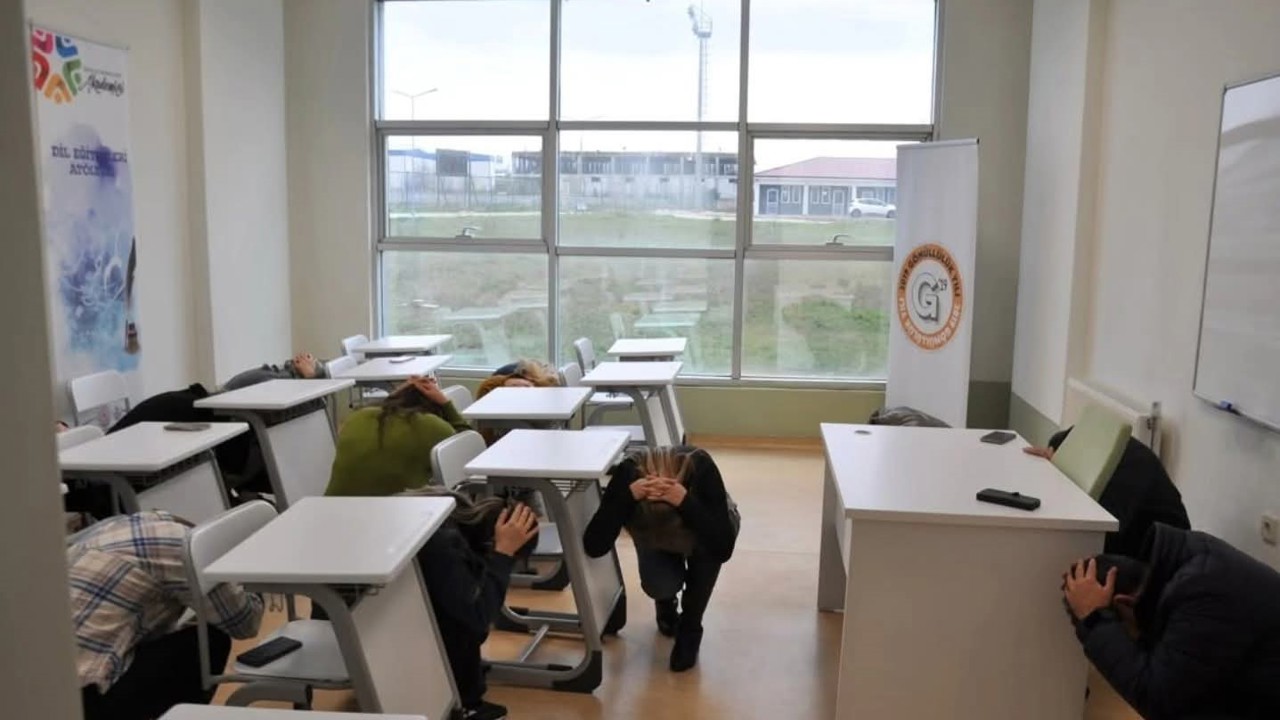 Pınarhisar’da yangın ve deprem tatbikatı gerçekleştirildi
