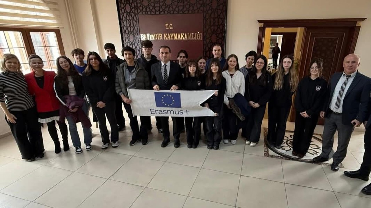 Bayındır, İtalyan Erasmus ve eTwinning öğrencilerini ağırlıyor
