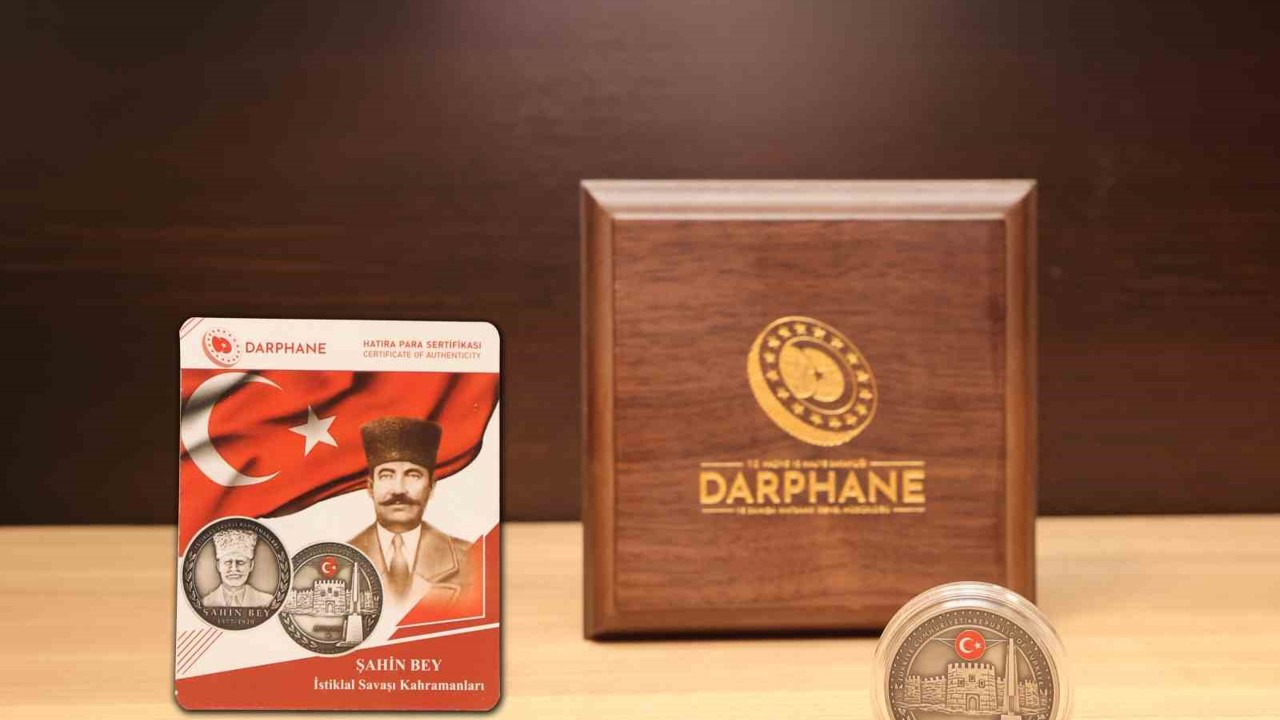 Şahinbey’in kahramanlık destanı hatıra parayla ölümsüzleştirildi
