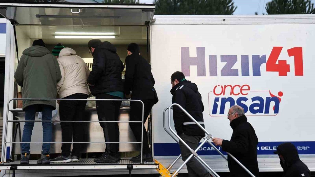 Kocaeli’nin "afet mutfağı" Hızır 41 birinci yılını doldurdu
