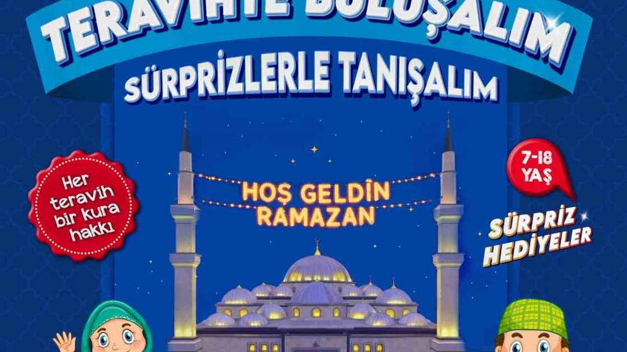 Talas’ta Ramazan akşamları çocukların neşesiyle şenlenecek
