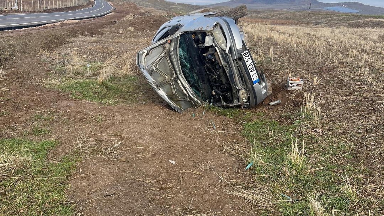 Elazığ’da trafik kazası: 1 yaralı
