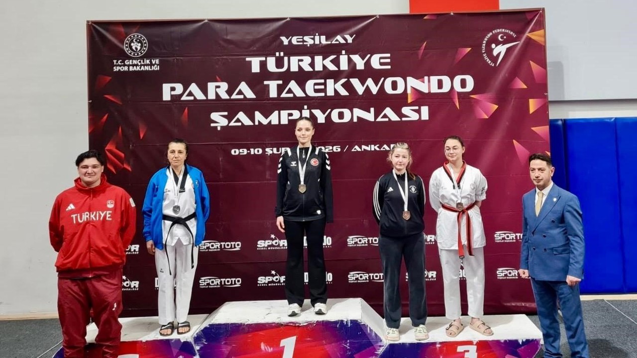 Denizlili Parataekwondo Sporcuları Türkiye Şampiyonasında 4 Madalya Kazandı

