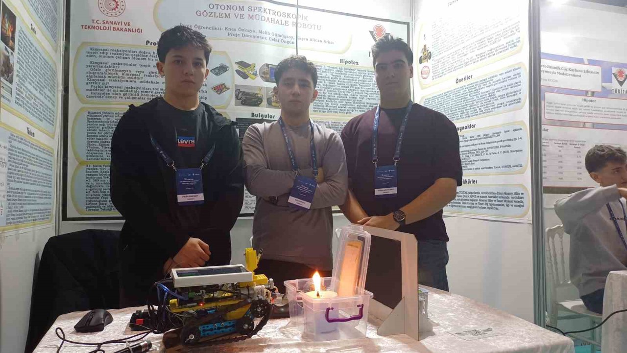 Yangına ’otonom’ müdahale
