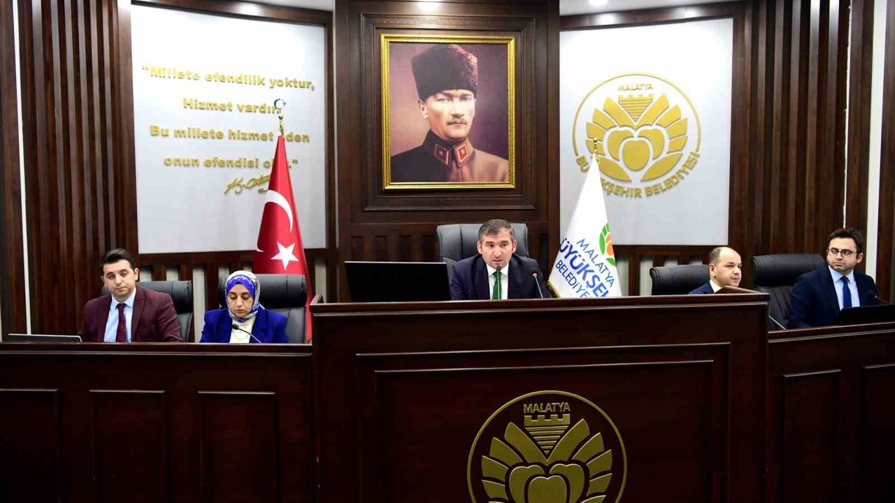 Malatya Büyükşehir Belediye Meclisi Şubat ayı toplantısı yapıldı
