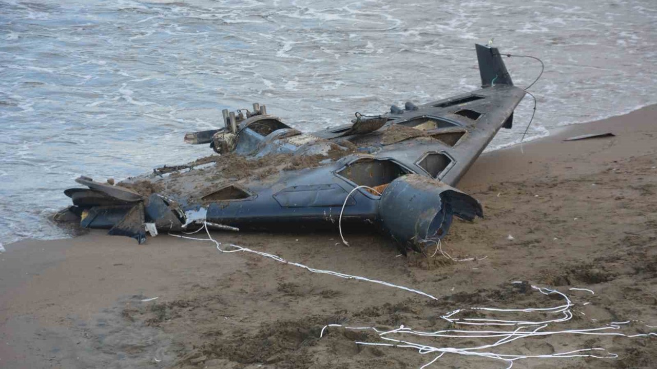 Ordu’da sahile vuran insansız hava aracı parçası, İran yapımı kamikaze çıktı

