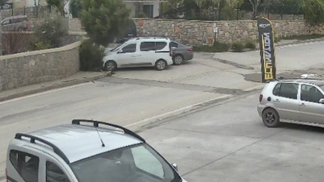 Bodrum’da kazaya karışan sürücünün ehliyetine el konuldu
