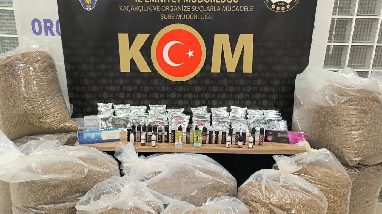 Manisa’da 3 ilçede kaçak tütün operasyonu
