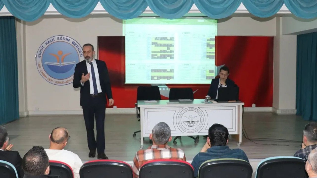 Şuhut’ta eğitimin ikinci dönemi masaya yatırıldı
