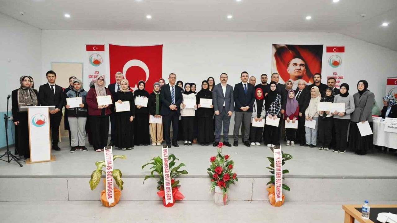 Sultanhisar’da Kur’an-ı Kerim’i Güzel Okuma Yarışması düzenlendi
