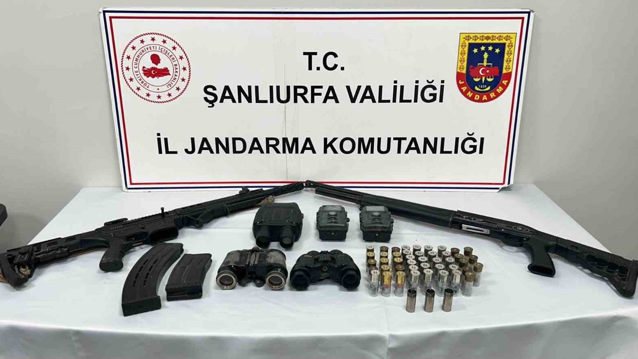 Şanlıurfa’da ruhsatsız silah operasyonu: 7 gözaltı
