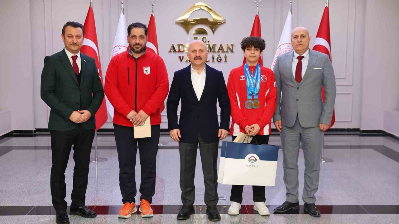 Avrupa Şampiyonu Kaya Adıyaman’da coşkuyla karşılandı
