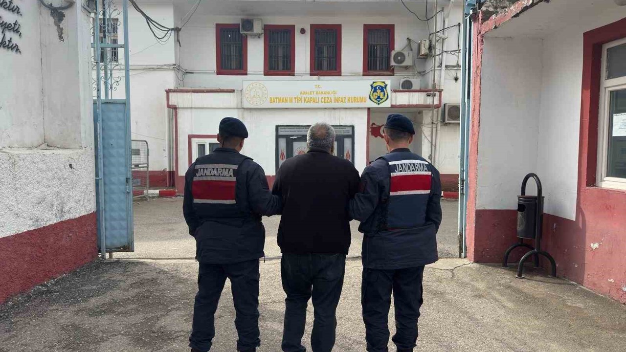 Batman’da 16 yıl hapis cezası bulunan şahıs depoda yakalandı
