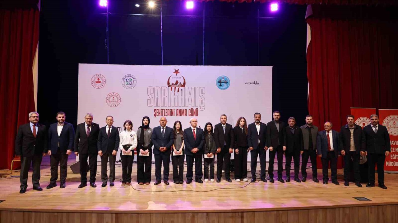 Arnavutköy’de Sarıkamış ruhu yeniden canlandı: Şehitler dualarla yad edildi
