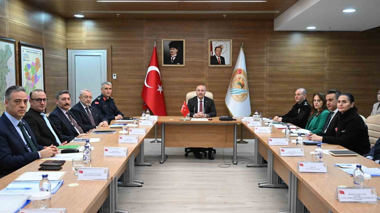 Denizli’de kamu kurumlarının çalışmaları masaya yatırıldı
