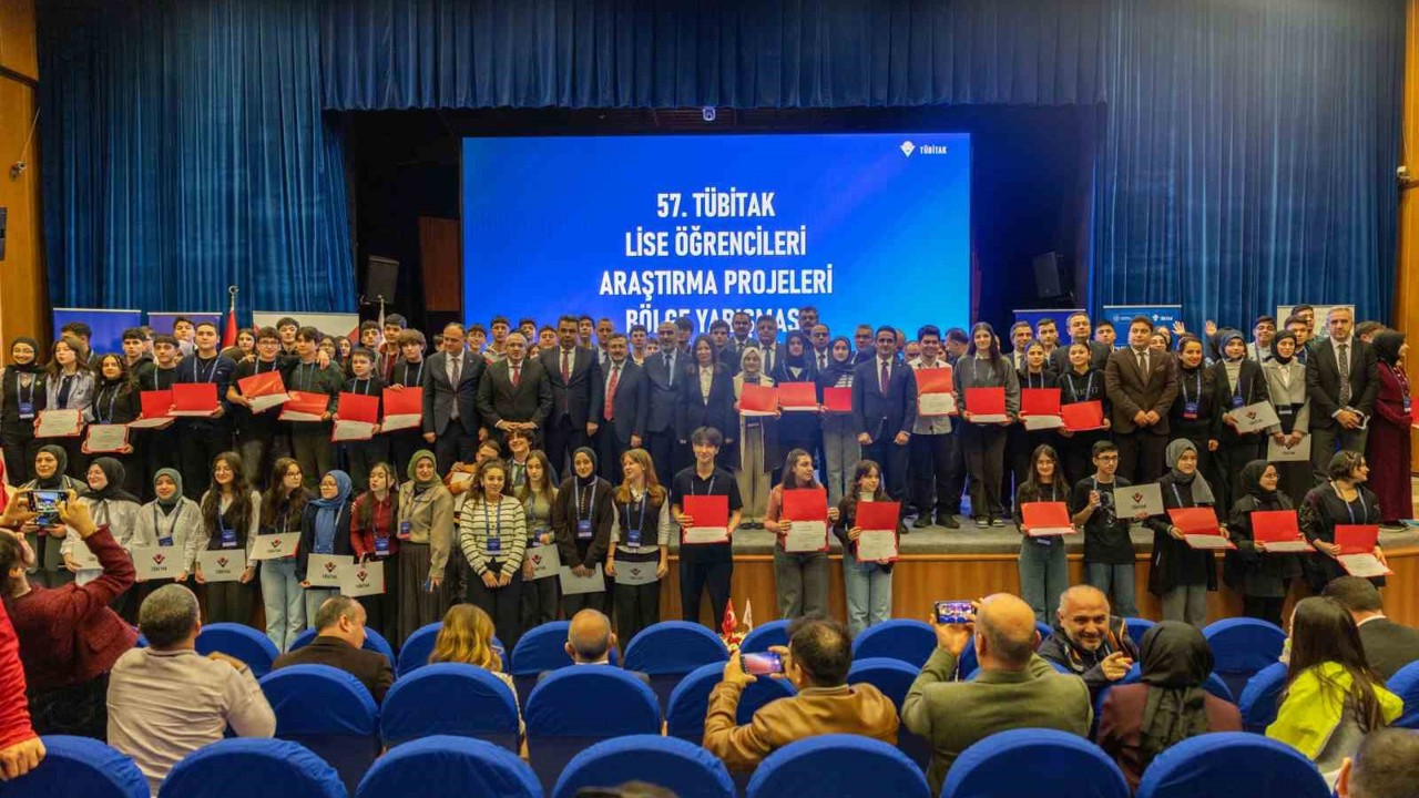 57. Lise Öğrencileri Araştırma Projeleri Bölge Yarışması’nda kazananlar belli oldu
